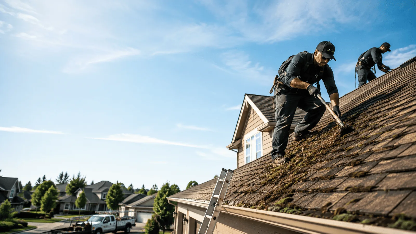 Roof Moss Removal in Wharton, NJ near me